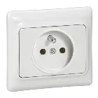 [LEG782117] Prise 2P+T blanc, gamme Kaptika - Legrand