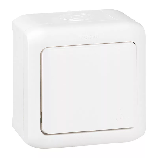 [LEG782363] Interrupteur va-et-vient 10AX blanc IP44 - Legrand