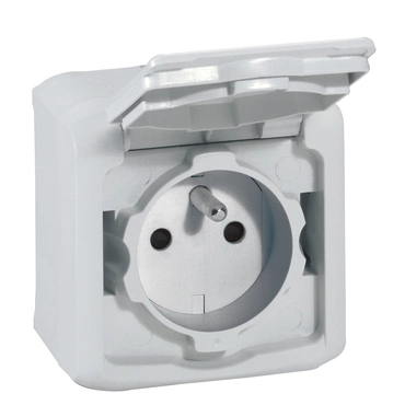[LEG782395] 2P+E socket 16A grey - Legrand