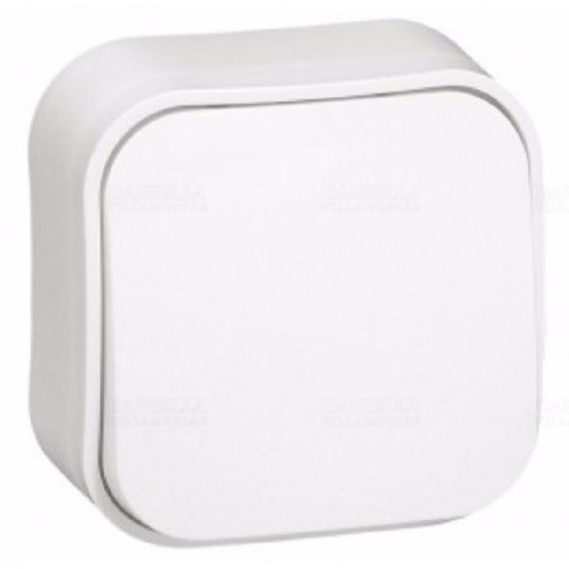 [LEG782400] Interrupteur simple allumage 10AX blanc - Legrand