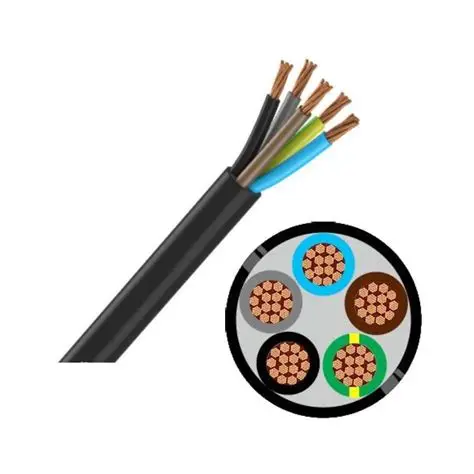 [5G10_RO2V PRYSMIAN] Rigid cable U1000 R2V 5G10 mm² - Prysmian (made in France)