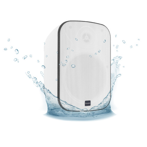 [RO_JS-BSM40B] Enceinte murale bass system blanche 40W, 100V/8 ohms, IP66 - Rondson