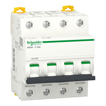[SC_A9K24432] Disjoncteur modulaire Acti9 iK60N 4P 32A courbe C - Schneider