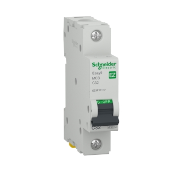 [SC_EZ9F32132] Disjoncteur Easy9 XP 1P 32A courbe C 4,5 kA - Schneider