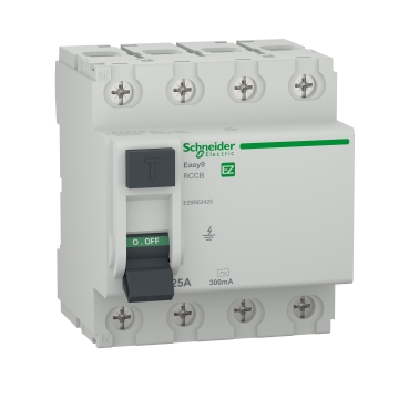 [SC_EZ9R62425] Interrupteur différentiel Easy9 XP 4P 25A, 300mA type AC - Schneider