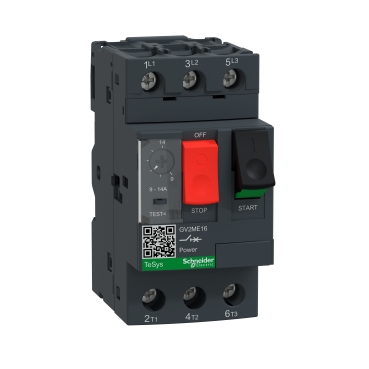 [SC_GV2ME16] Disjoncteur moteur magnétothermique GV2 9-14A - Schneider