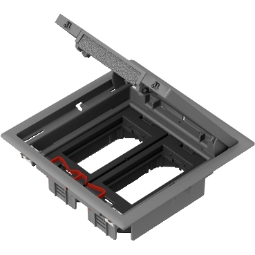 [SC_ISM50624] Boîte de sol 4 modules avec couvercle - Schneider
