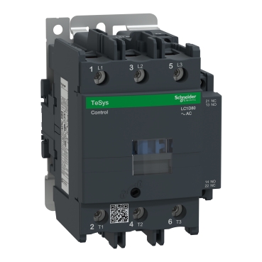[SC_LC1D80P7] Contacteur TeSys D 80A 1NO+1NF, bobine 230V - Schneider