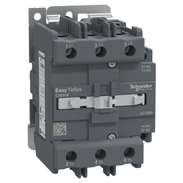 [SC_LC1E80M6] Contactor 3P EasyPact TVS 37 kW 80A - Schneider