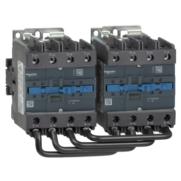 [SC_LC2D80004P7] Contacteur inverseur TeSys D 4P (4NO) AC1 125A 440V, bobine 230V - Schneider