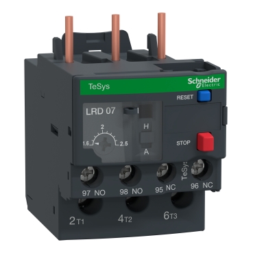 [SC_LRD07] Thermal overload relay 1.6-2.5A - Schneider