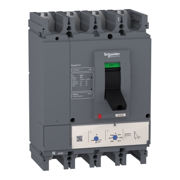 [SC_LV563312] Moulded-case circuit breaker EasyPact CVS630F TM600D 4P 600A 36 kA - Schneider