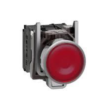 [SC_XB4BW34B5] Harmony XB4 illuminated push button red Ø22, LED 24V - Schneider
