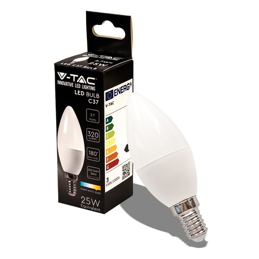 [VT214216] Ampoule LED flamme 3,7W E14 3000K - V-TAC