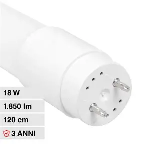 [VT21673] Tube LED T8 Nano 16,5W 120 cm, puce Samsung - V-TAC