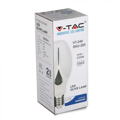 [VT240] Ampoule LED capsule 1,5W G4 3000K, puce Samsung - V-TAC