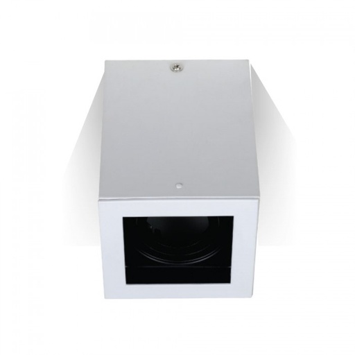 [VT3630] Spotlight fitting GU10 square, white - V-TAC