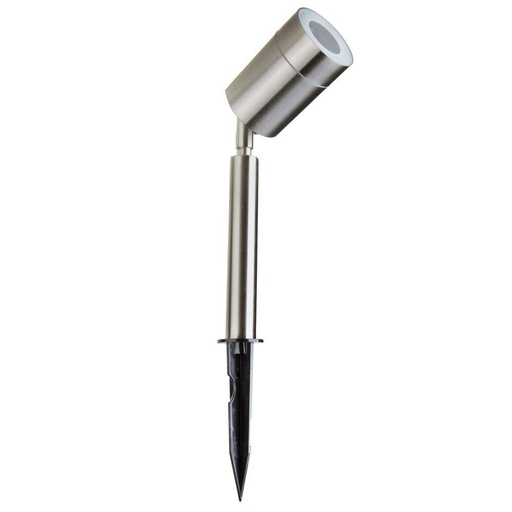 [VT7518] Spot à piquet de jardin GU10, corps inox - V-TAC