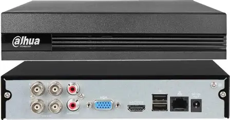 [DH-KIT/XVR1B04-I/2-B2A21P-0360B/2-T1A21P-0360B] Kit vidéosurveillance HDCVI Cooper : enregistreur 4 canaux + 4 caméras 1080p - Dahua