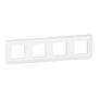 [LEG078808L] Plaque Mosaic 4x2 modules, blanc - Legrand