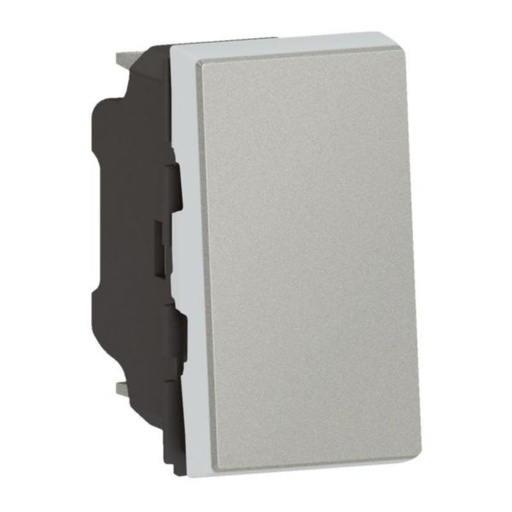 [LEG079201L] Va-et-vient 10AX 1 module, alu, Mosaic - Legrand