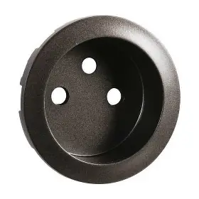 [LEG067911] Enjoliveur Céliane graphite, prise 2P+T - Legrand