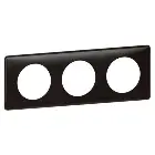 [LEG068983] Plaque Céliane 3 postes, carbone - Legrand