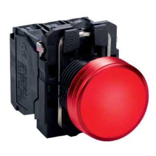 [AD16-22VM(AC20V-500V) R] Voyant de tableau rouge avec voltmètre 20-500V - Andeli