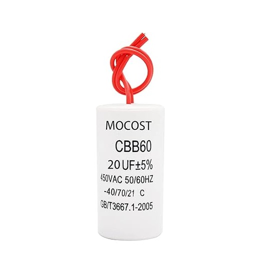 [HY2(CBB60)450V-20UF PVC] Run capacitor 20 µF 450V - Andeli