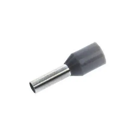 [E2508 Black] Embout de câblage 2,5 mm² noir - Andeli