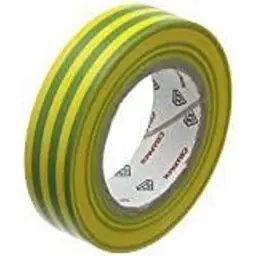 [CEL 145823] Ruban adhésif électrique vert/jaune N°128, 0,15x15 mm x 10 m - Cellpack