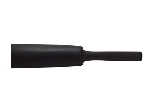 [CEL 457267] Gaine thermorétractable paroi fine auto-extinguible SR1F 2,4-1,2/1000, noir - Cellpack