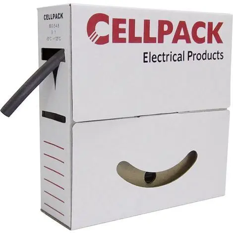 [CEL 127133] Gaine thermorétractable en boîte distributrice SB 18-6, transparent - Cellpack