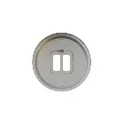 [LEG068556] Enjoliveur Céliane titane, double chargeur USB - Legrand