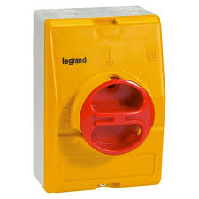 [LEG022173] Three-pole rotary local isolator 25A, complete - Legrand