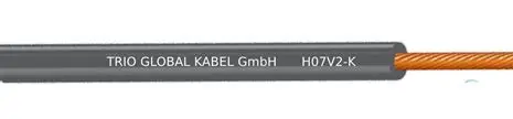 [FIL 25 G TC ] Fil souple Topflex H07V2-K 1x25 mm² gris - Top Cable
