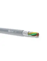 [OMERIN LiYCY 2x1] Shielded cable LiYCY 2x1 mm², grey - Omerin