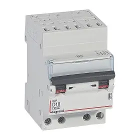 [LEG407596] Disjoncteur DX³ 4P 20A courbe B 6/10 kA - Legrand