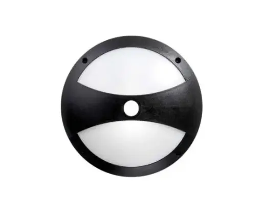 [FU 3R3.000.AYE27] Outdoor wall light Lucia GD black, opal diffuser, E27 - Fumagalli