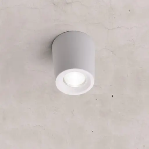 [FU 1A9.000.WXZ1L] Applique extérieure Livia 60 blanc, diffuseur dépoli, LED G9 1,7W 4000K - Fumagalli
