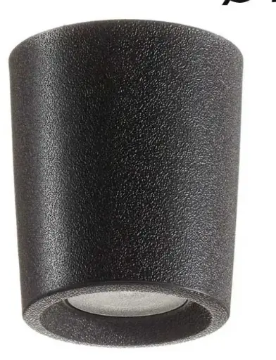 [FU 2A9.000.AXL1K] Applique extérieure Livia 90 noir, diffuseur dépoli, LED GU10 6W CCT - Fumagalli