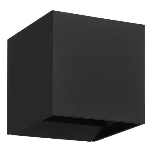 [901064] Outdoor LED wall light 2 lamps black Calpino 3 - Eglo