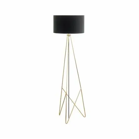 [39231] Lampadaire laiton/noir-doré Camporale - Eglo