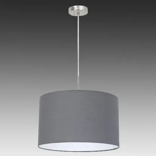 [31573] Suspension Ø380 nickel mat/gris mat Pasteri - Eglo