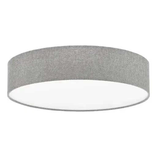 [97613] Plafonnier 3 lampes E27 Ø570 lin gris Pasteri - Eglo