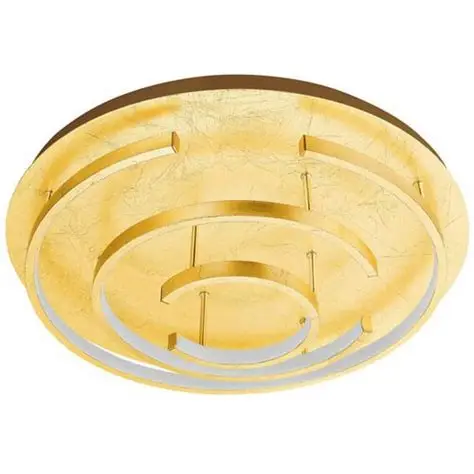 [98488] Plafonnier LED Ø520 doré/blanc Pozondon - Eglo