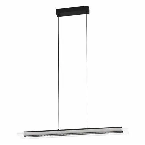 [39901] Pendant LED black/satin Bucita - Eglo